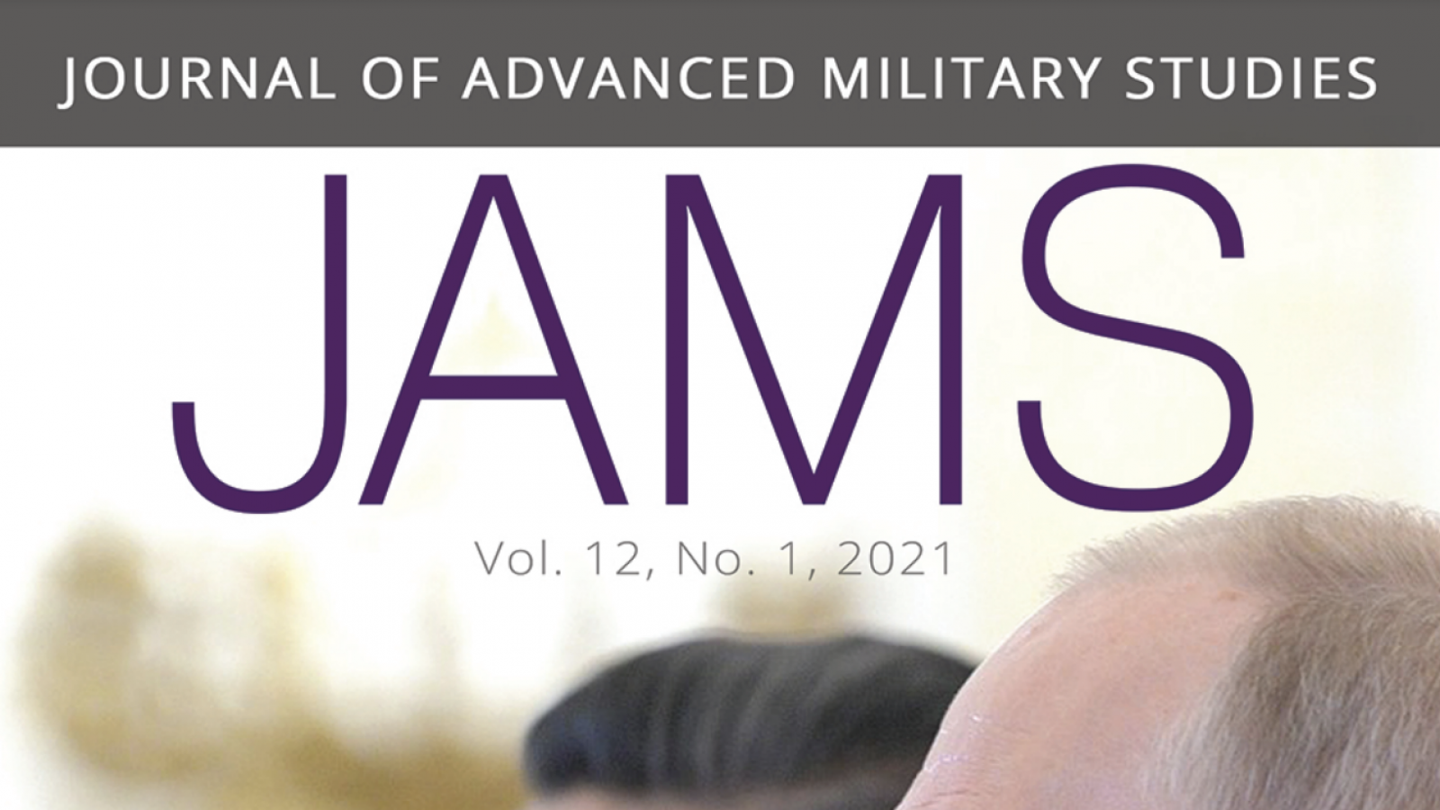 Cover of the Spring 2021 edition of the Journal of Advanced Military Studies