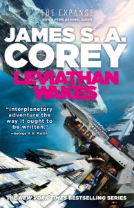 Cover of Leviathan Wakes, book 1 in the Expanse series